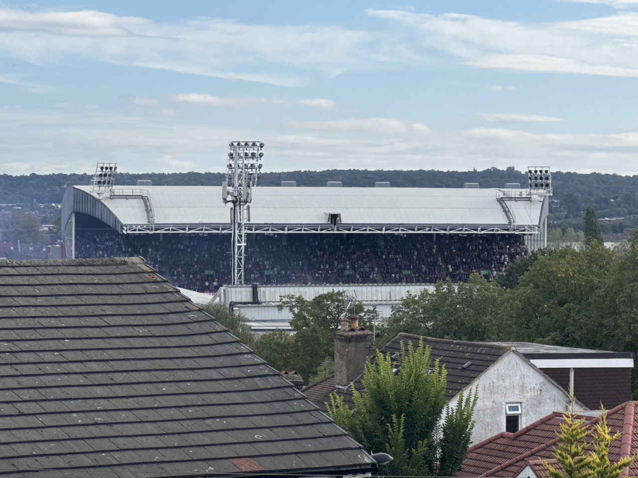 Public photograph for How Far Does the Sound of a Stadium Travel?